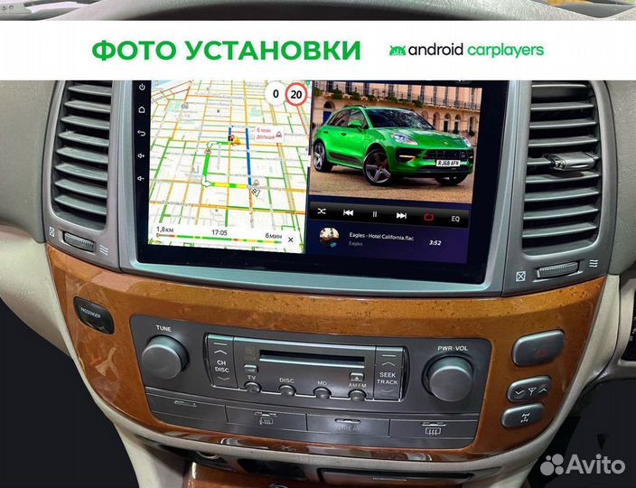 Штатная магнитола на android для Toyota