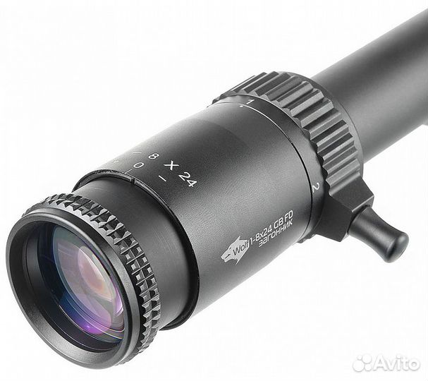 Прицел оптический Veber Wolf 1-8x24 GB FD Загонник