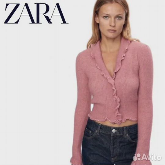 Кардиган Zara шерсть/альпака