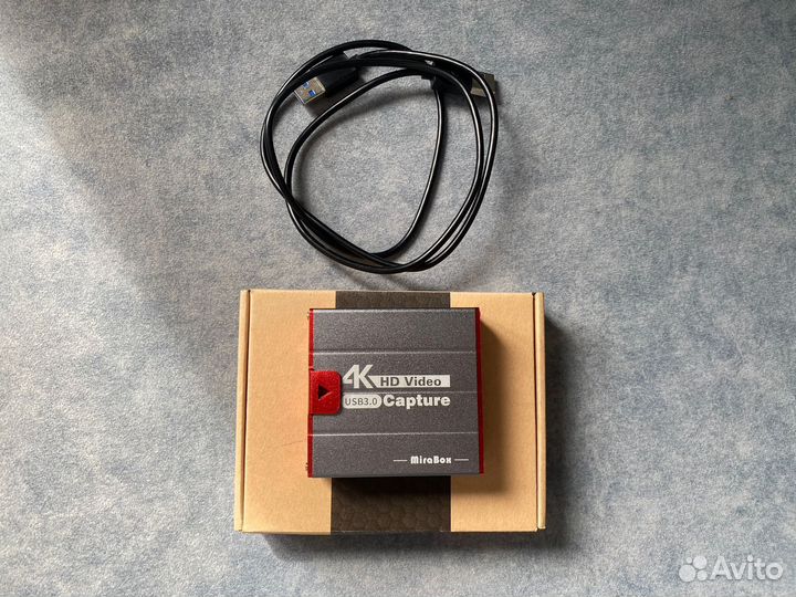 Mirabox 4K hdmi- карта видеозахвата