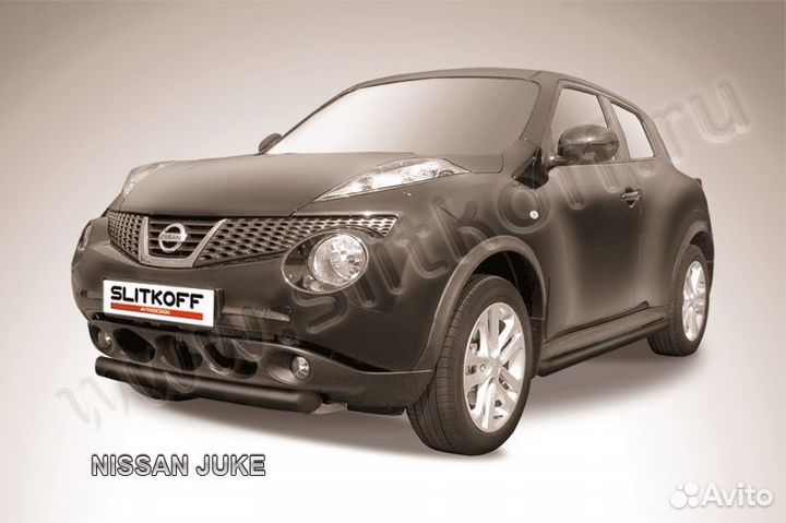 Защита переднего бампера Nissan juke NJ2WD-001B