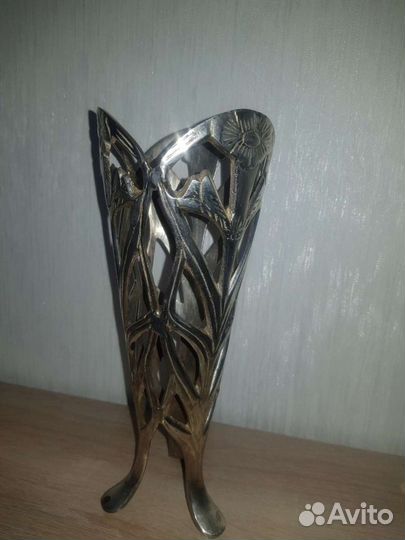 Ваза подстаканник. Посеребрение. Германия