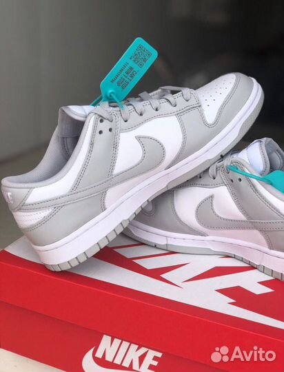 Nike Dunk Low Retro Grey Fog Оригинал