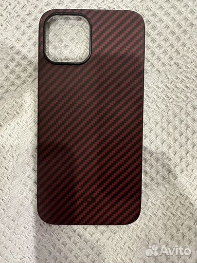 Чехол pitaka (кевлар) на iPhone 12 pro max