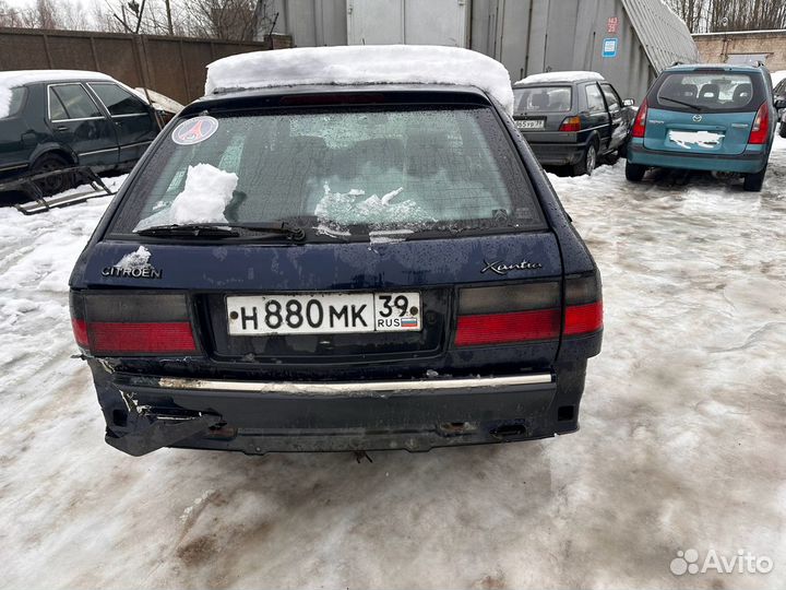 Разбор Citroen Xantia 1.9TD, 90 л.с,1996 г.,мкпп