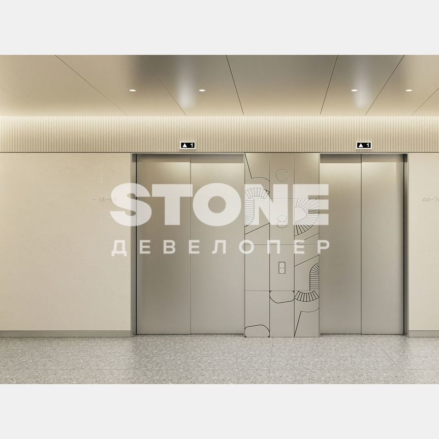 2-к. квартира, 59,3 м², 4/24 эт.