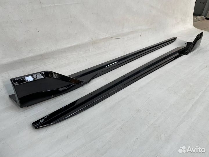 Лезвия BMW G05 черный глянец
