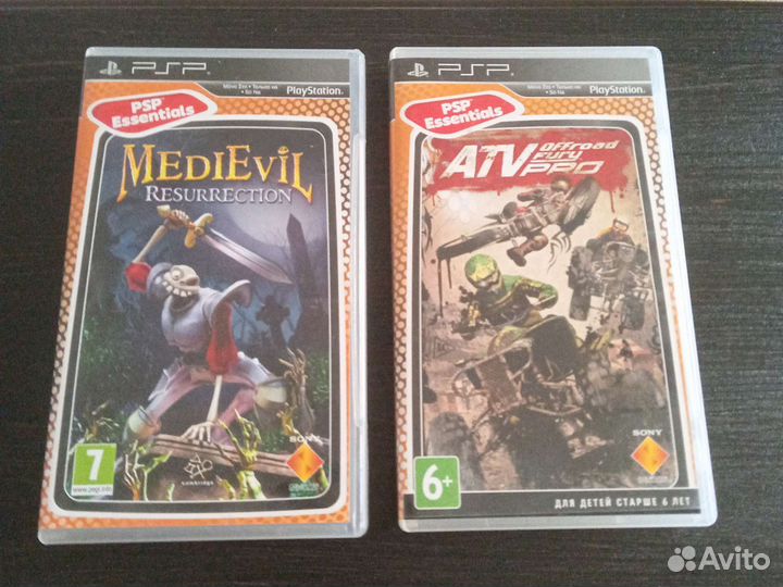Игры диски для psp