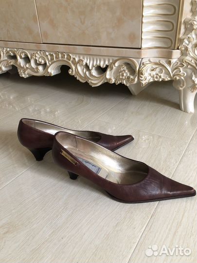 Туфли женские натуральная кожа Италия