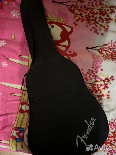 Акустическая гитара Fender Fa-125/NS + чехол