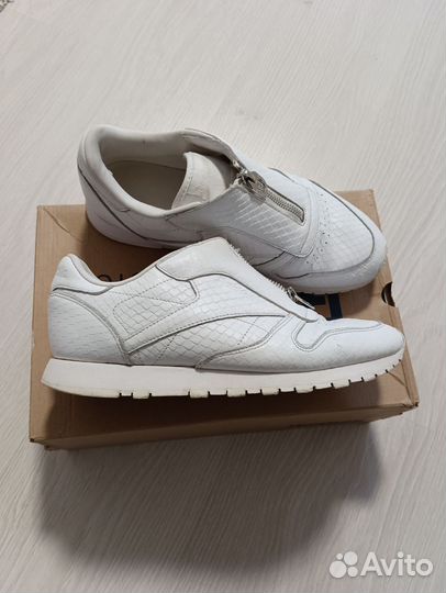 Кросовки Reebok damen classic leather zip