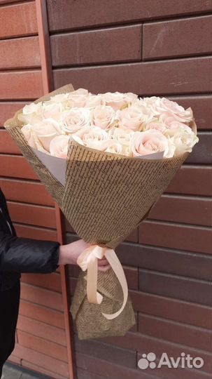 Букет 101 роза Доставка цветы розы 75 51 25 15