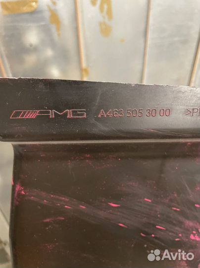 Воздуховод интеркулера левый amg 63