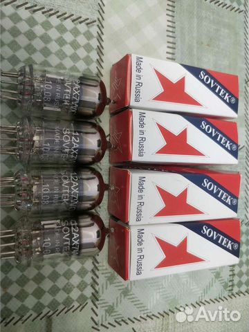 12ax7wc 12AT7 12AU7 6922 EL34 электрогармоникс