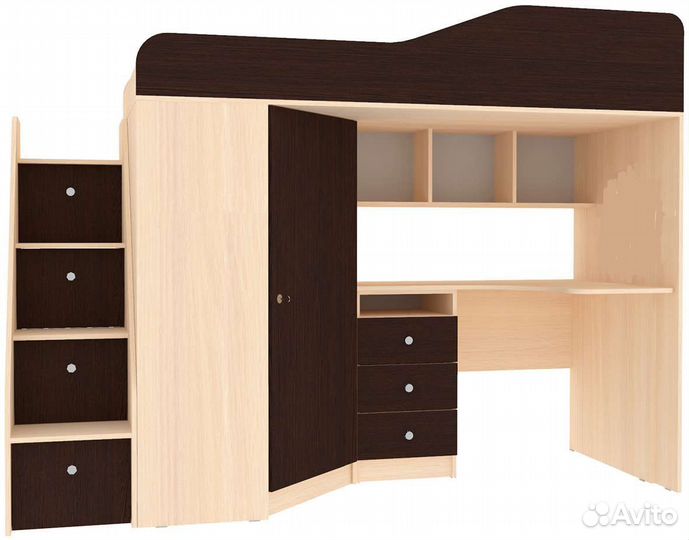 Кровать-чердак