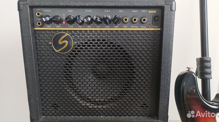 Электрогитара с комбиком