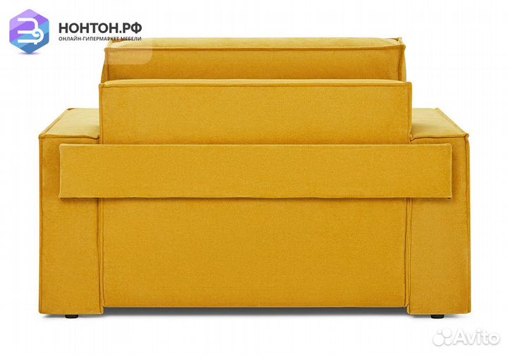 Кресло еврокнижка Тревис желтое