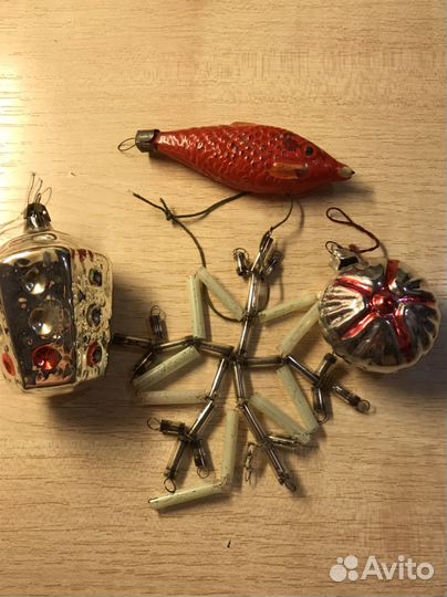 Елочные игрушки СССР
