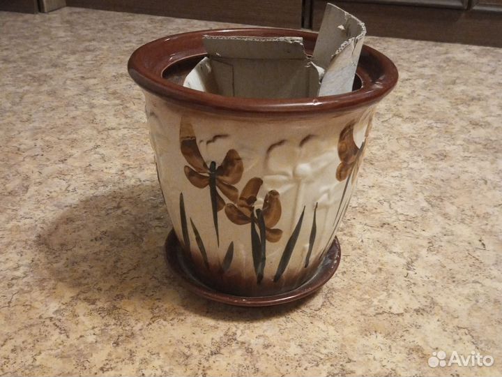 Горшок керамический