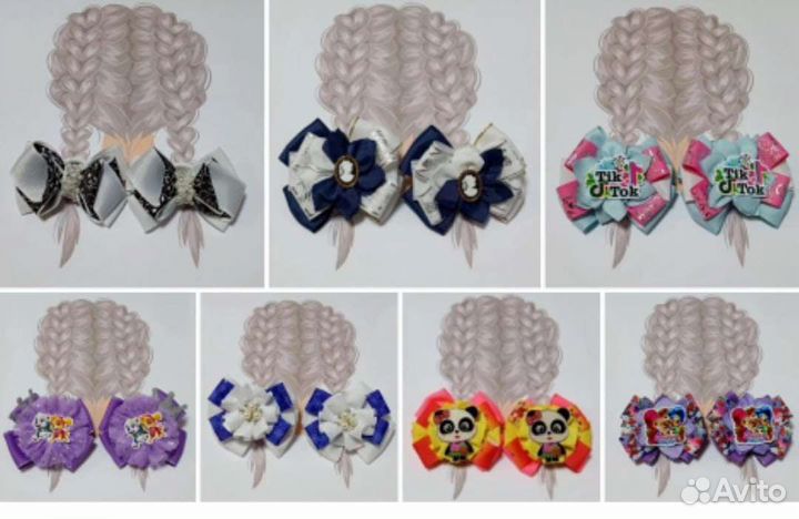 Бантики ручной раьоты
