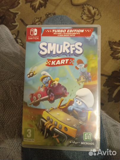 Смурф карт для nintendo switch