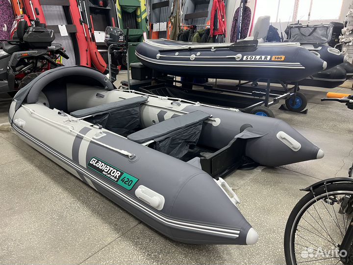 Пвх Gladiator (Гладиатор) E 420 PRO с нднд