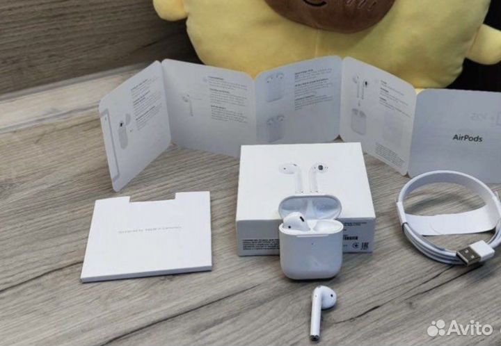 Наушники apple airpods 2 premium