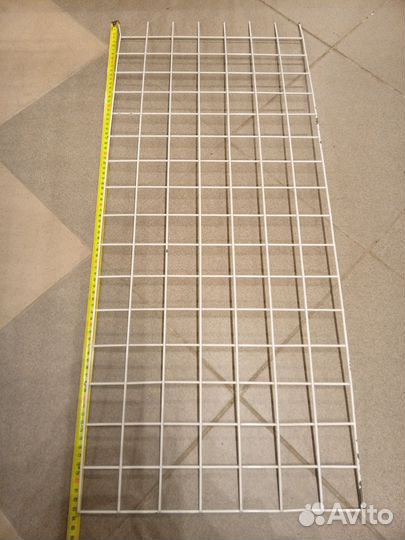 Сетка белая металл 80*35 см