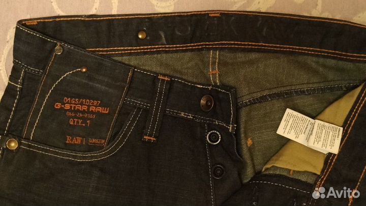 Джинсы оригинал прямые G-Star Raw (W33/L32-34)