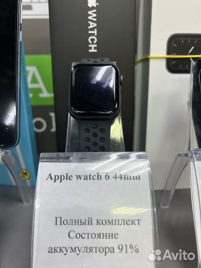 Часы apple watch 6 44 mm nike
