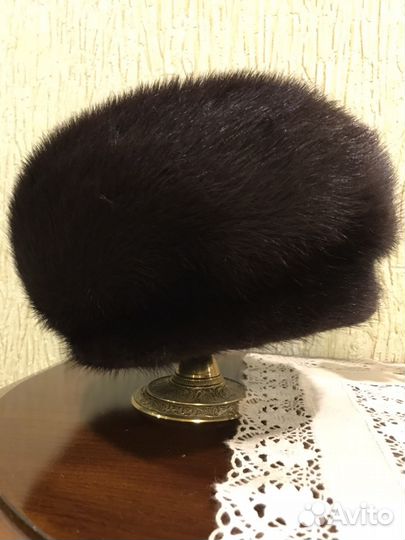 Берет норковый