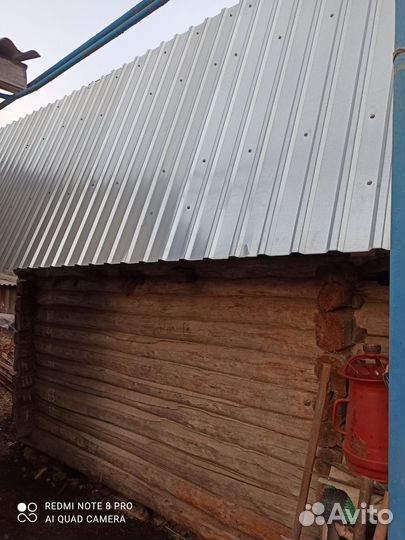 Сруб бани с крышей 3м на 3м