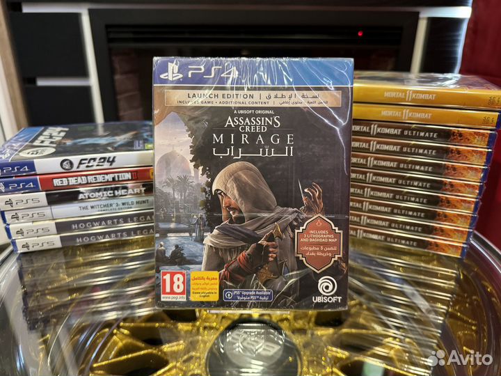 Assassin's Creed Mirage Launch Edition PS4 Диск