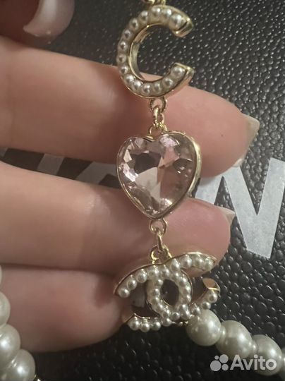 Серьги Chanel