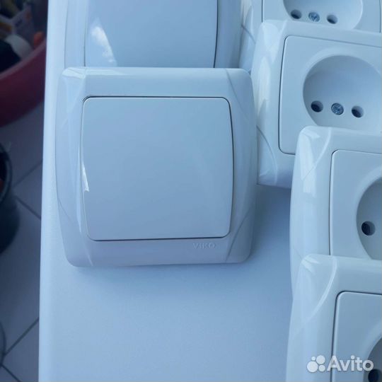Розетки и выключатели veko