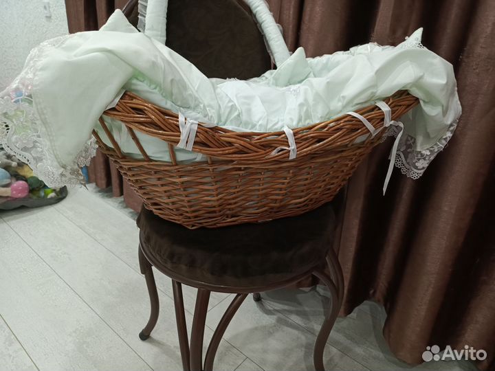 Люлька переноска плетеная