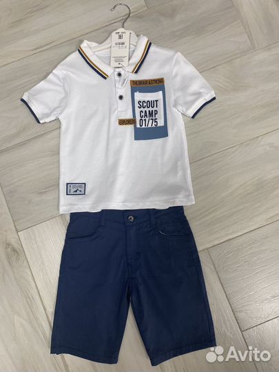 Костюм шорты и поло