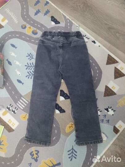 Джинсы для мальчика утепленные gloria jeans 104