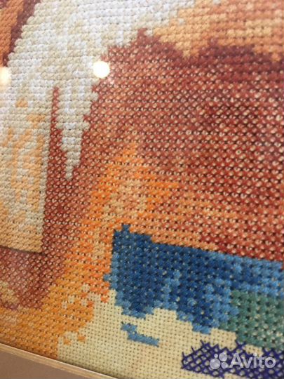 Картина вышитая крестом