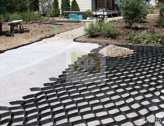 Георешетка объемная