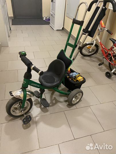 Велосипед с ручкой lexus trike