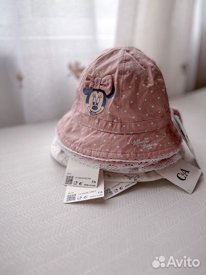 Шляпа панама на девочку 46 47