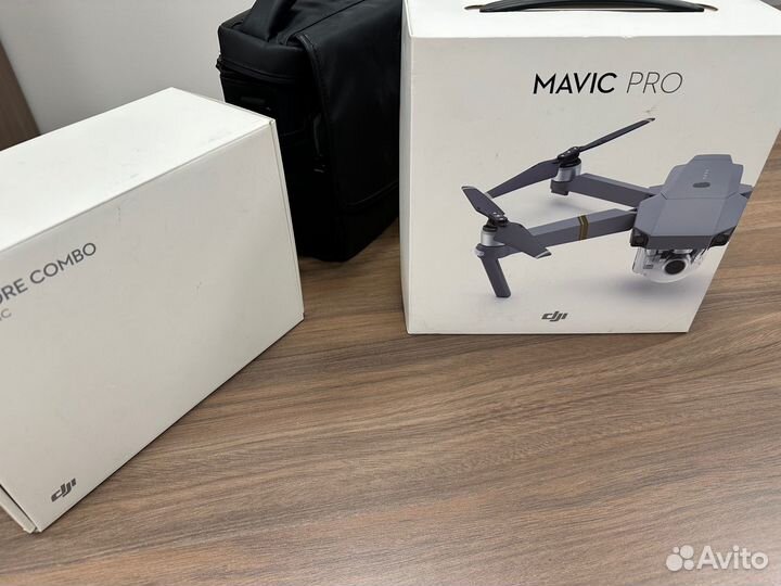 Продается квадрокоптер DJI Mavic Pro Combo