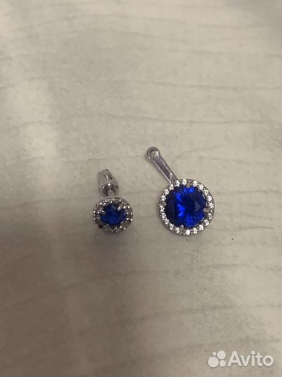 Серебряные серьги