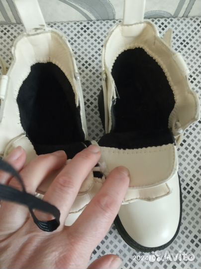 Ботинки демисезонные для девочек 31 размер