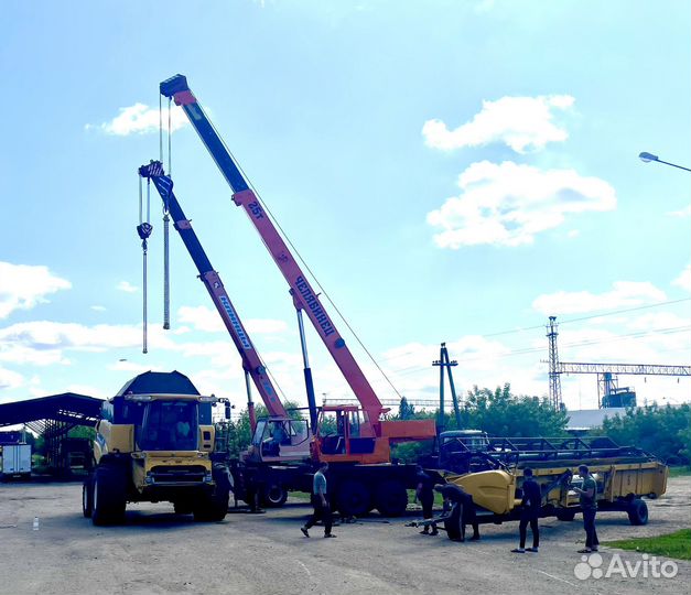 Аренда и услуги автокрана-вездехода, 21.7 м