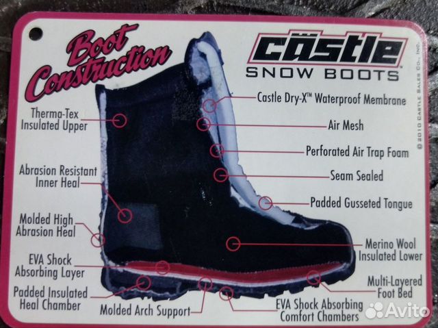 Снегоходные ботинки объявление продам