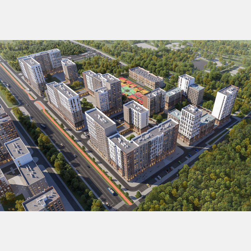 1-к. квартира, 33,7 м², 10/17 эт.