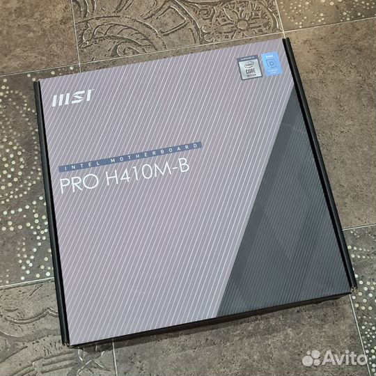 Intel Core i5 10400+MSI PRO H410M-B+16Gb ram