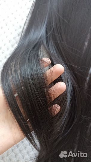 Накладные волосы на заколках